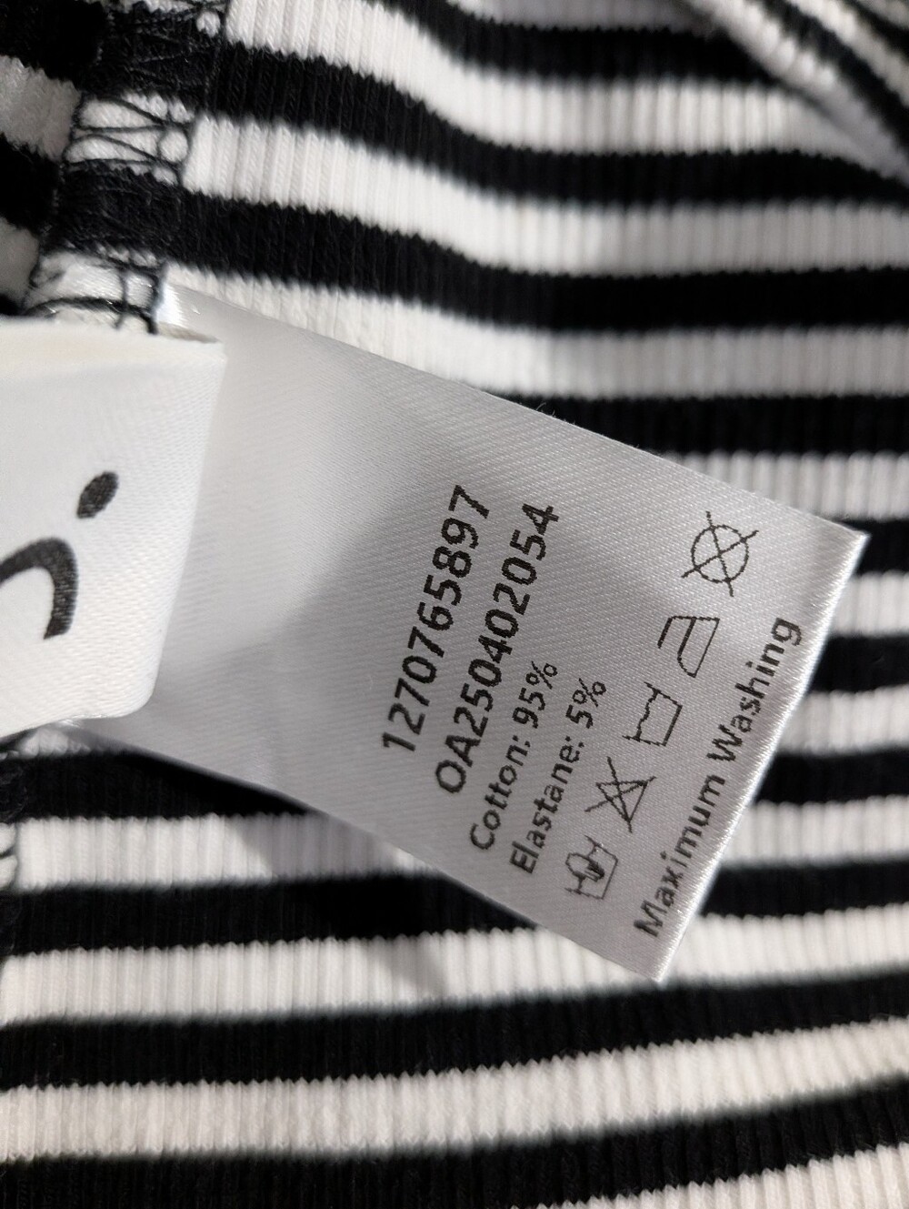 Commense Striped Ribbed Top - Picture 11 of 16
